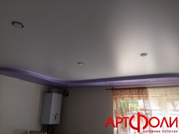 Сатиновые натяжные потолки
