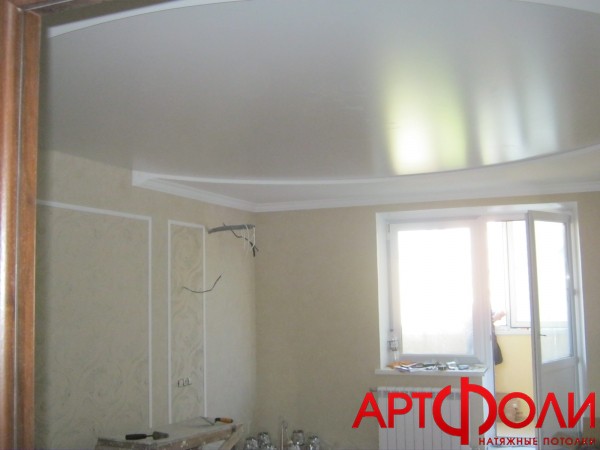 Сатиновые натяжные потолки