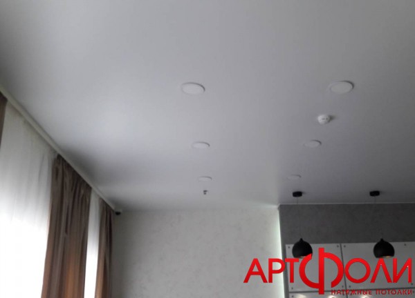 Тканевые натяжные потолки
