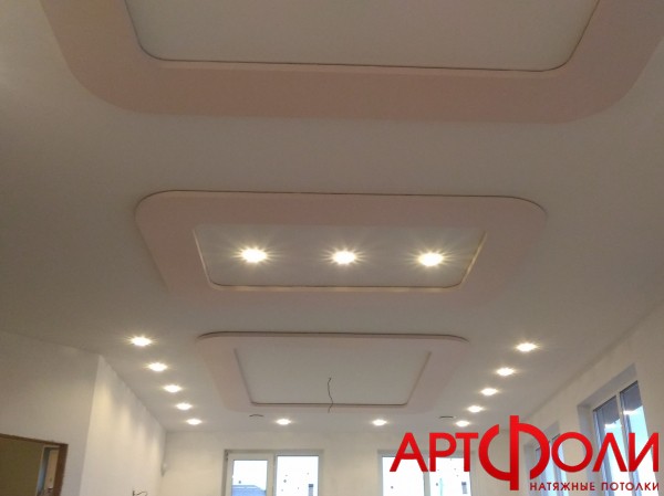 Тканевые натяжные потолки
